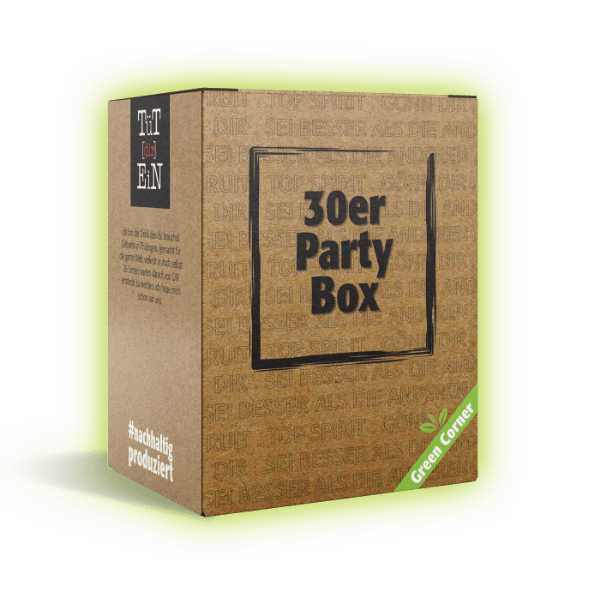 30er Box mit alkoholfreien und alkoholhaltigen Cocktails - 30 x 300ml | Fertiggemixte Cocktails zum Genießen!