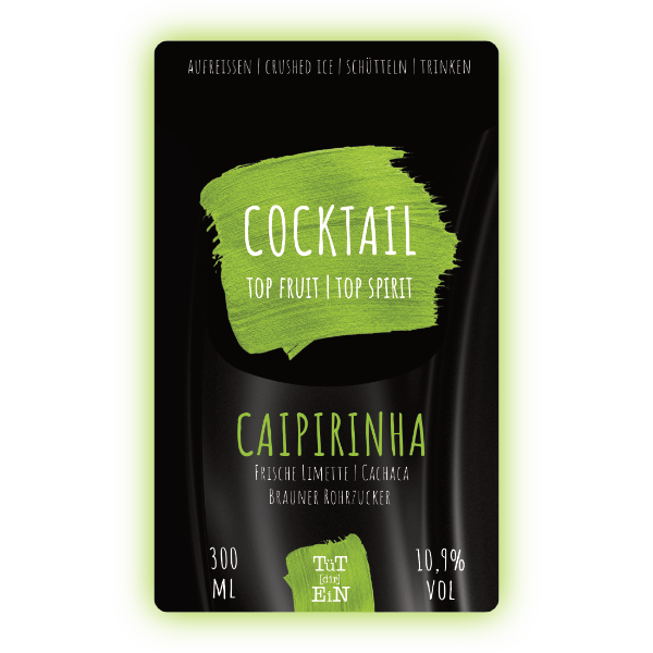 CAIPIRINHA - 10,9 % Vol. - 230 ml | Fertiggemixte Cocktails zum Genießen!