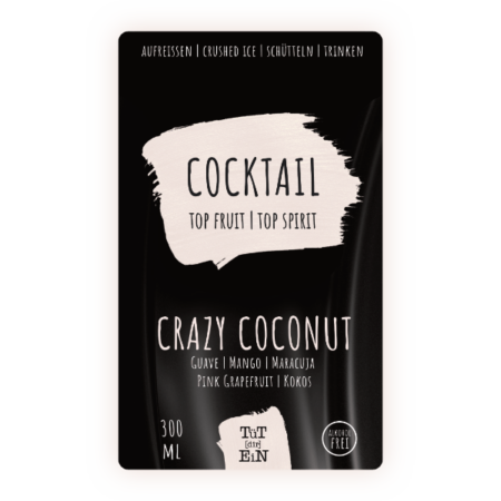 CRAZY COCONUT - 300 ml | Fertiggemixte Cocktails zum Genießen!