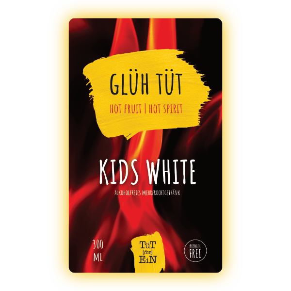 Kids White Glüh TüT - 300 ml | Fertiggemixte Cocktails zum Heiß und Kalt Genießen!