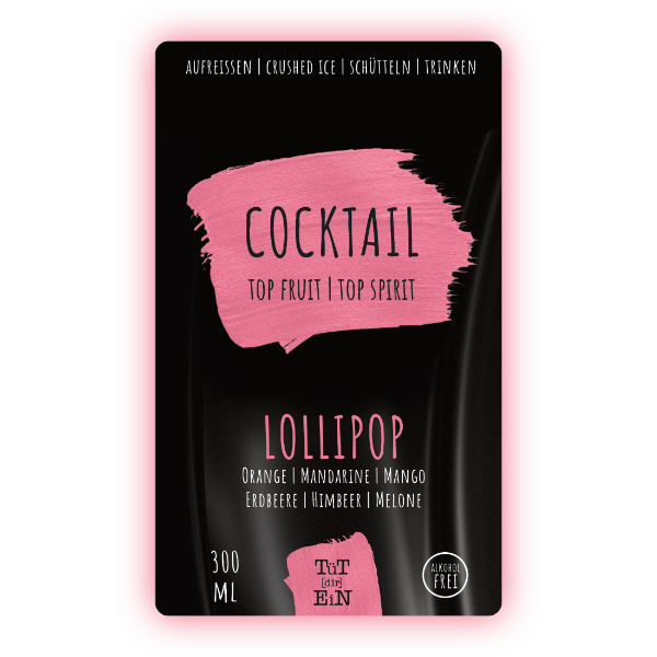LOLLIPOP - 300 ml | Fertiggemixte Cocktails zum Genießen!