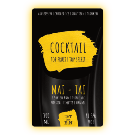 MAI TAI - 11,3 % Vol. - 300 ml | Fertiggemixte Cocktails zum Genießen!