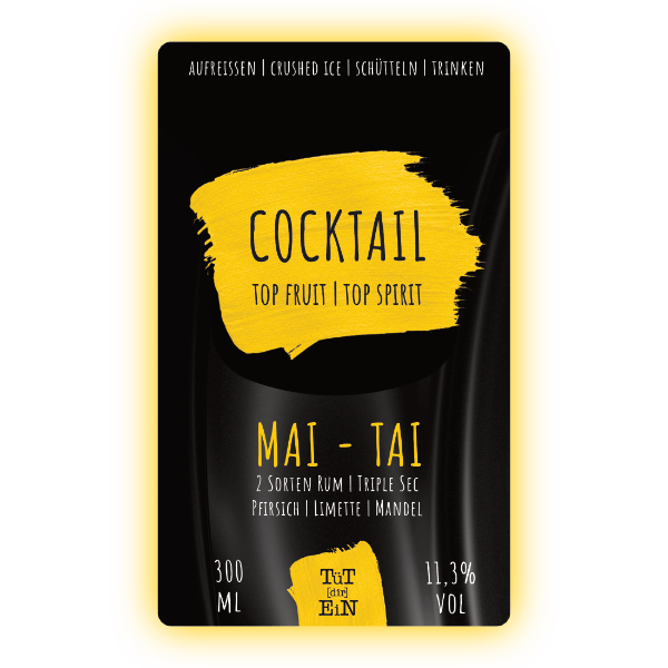 MAI TAI - 11,3 % Vol. - 300 ml | Fertiggemixte Cocktails zum Genießen!