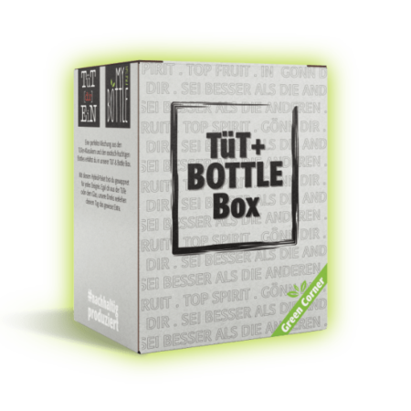 TüT+Bottle Box mit alkoholhaltigen Cocktails - 4 x 300ml und 4 x 240ml | Fertiggemixte Cocktails zum Genießen!