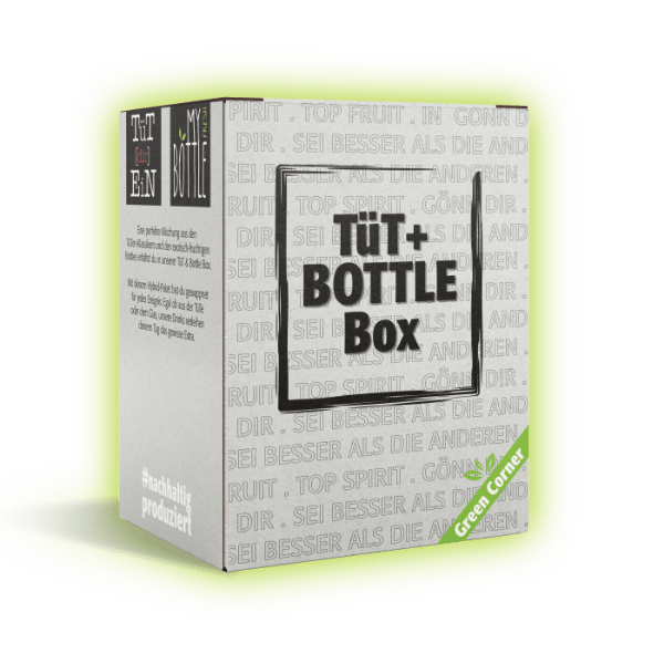 TüT+Bottle Box mit alkoholhaltigen Cocktails - 4 x 300ml und 4 x 240ml | Fertiggemixte Cocktails zum Genießen!