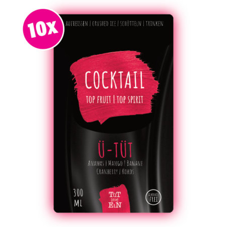 Ü-TÜT 10er Box - 10x300 ml | Fertiggemixte Cocktails zum Genießen!