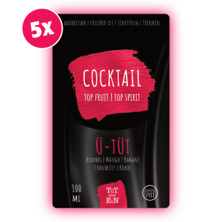 Ü-TÜT 5er Box - 5x300 ml | Fertiggemixte Cocktails zum Genießen!