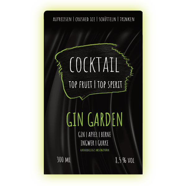 Einmal durch den Garten bitte – und danach etwas kühles zu trinken! Diese Mischung garantiert Abenteuer. Denk nicht zu viel nach, sondern genieße den Moment in dem Gin auf Apfel, Birne, Gurke und Ingwer trifft.